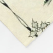 ヴィンテージクリスマスカロル遠くに、"In A Manger"、居心地の良い フリースブランケット