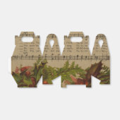 ヴィンテージクリスマスカロル音楽シート フェイバーボックス (折り畳みなし)