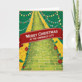 ヴィンテージクリスマスカードエメラルドシティ シーズンカード