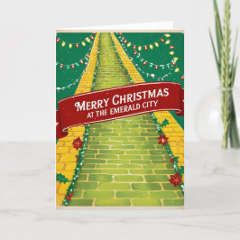 ヴィンテージクリスマスカードエメラルドシティ シーズンカード