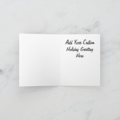 ヴィンテージクリスマスカード – クリスマスグリーティング シーズンカード (内部)