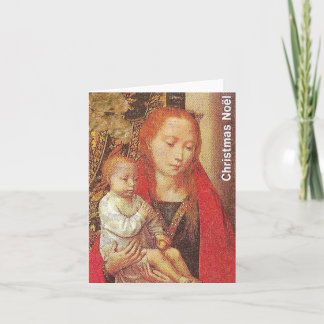 ヴィンテージクリスマスカード サンキューカード