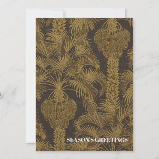 ヴィンテージクリスマスカード シーズンカード (正面)