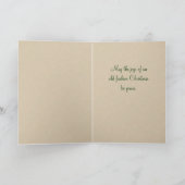 ヴィンテージクリスマスカード – 非常に甘いカード シーズンカード (内部)