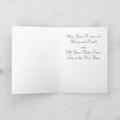 ヴィンテージクリスマスカード、20世紀初頭 シーズンカード (内部)