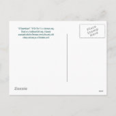 ヴィンテージクリスマスカード – O' Tannenbaum シーズンポストカード (裏面)