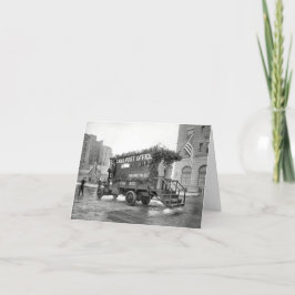 ヴィンテージクリスマスカードWASHINGTON DC POST 1919 シーズンカード