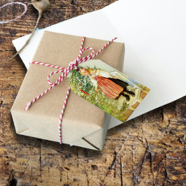 ヴィンテージクリスマスカールラーソンスウェーデン語 ギフトタグ