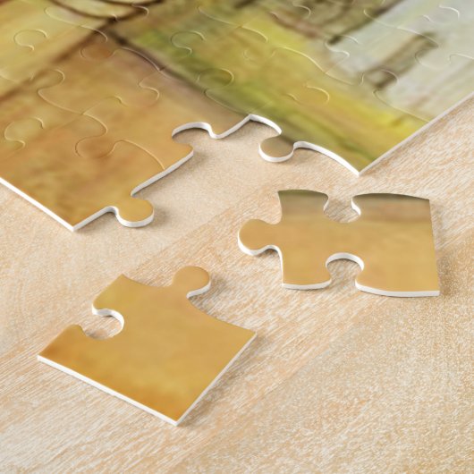 ヴィンテージクリスマスカールラーソンスウェーデン語 ジグソーパズル (側面)