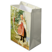 ヴィンテージクリスマスカールラーソンスウェーデン語 ミディアムペーパーバッグ (正面アングル)