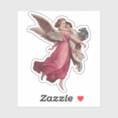 ヴィンテージクリスマスガーディアンビクトリアンエンジェル シール (シート)