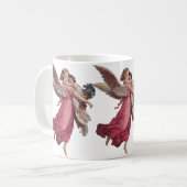 ヴィンテージクリスマスガーディアンビクトリアンエンジェル マグカップ (正面左)