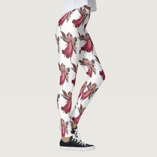 ヴィンテージクリスマスガーディアンビクトリアンエンジェル レギンス (右)