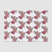 ヴィンテージクリスマスガーディアンビクトリアンエンジェル 薄葉紙 (正面)