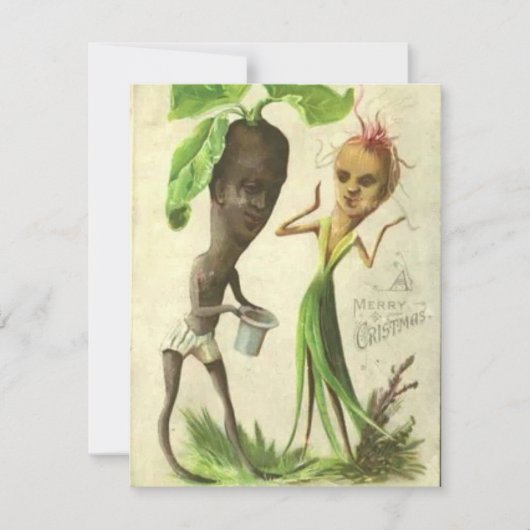 ヴィンテージクリスマスガーデンラブ シーズンカード (正面)