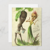 ヴィンテージクリスマスガーデンラブ シーズンカード (正面/裏面)