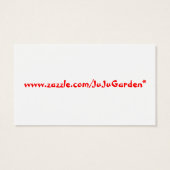 ヴィンテージクリスマスガールギフトラベル (裏面)