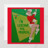 ヴィンテージクリスマスガール シーズンカード (正面/裏面)