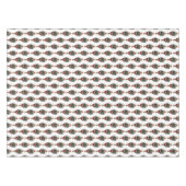 ヴィンテージクリスマスガール&ホリーベリー テーブルクロス (正面(横))