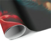 ヴィンテージクリスマスガール ラッピングペーパー (ロールコーナー)