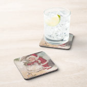 ヴィンテージクリスマスキス コースター (右側)