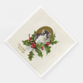 ヴィンテージクリスマスキットンホワイト (コーナー)