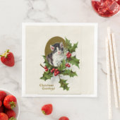 ヴィンテージクリスマスキットンホワイト (インサイチュ)