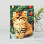 ヴィンテージクリスマスキャット セーブザデート (スタンド正面)