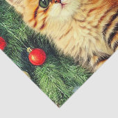 ヴィンテージクリスマスキャット 薄葉紙 (詳細)