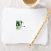 ヴィンテージクリスマスキャリッジギフトラベル ラベル (インサイチュ)