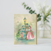 ヴィンテージクリスマスキャロラー シーズンポストカード (スタンド正面)