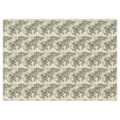 ヴィンテージクリスマスキャロル&ホリーベリーテーブルクロス テーブルクロス (正面(横))