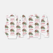 ヴィンテージクリスマスギフトホリデーホリーベリー フェイバーボックス (折り畳みなし)