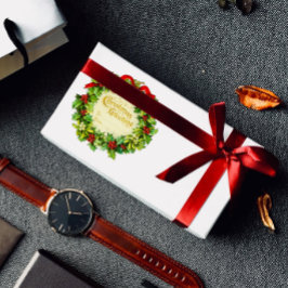 ヴィンテージクリスマスギフトラベル4私からあなたへのラベル シール