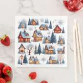 ヴィンテージクリスマスクオリティントスモールタウンヴィレッジ (インサイチュ)