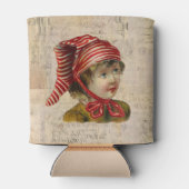 ヴィンテージクリスマスクーラーボックス 缶クーラー (裏面)