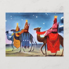 ヴィンテージクリスマスグリーティングポストカード シーズンポストカード