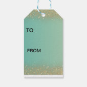 ヴィンテージクリスマスグローブ ギフトタグ (裏面)