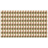 ヴィンテージクリスマスケルブ テーブルクロス (正面(横))