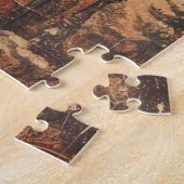 ヴィンテージクリスマスコラージュパズル ジグソーパズル (側面)