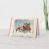 ヴィンテージクリスマスコーチ シーズンカード (裏面)