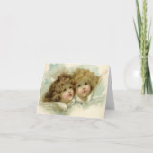 ヴィンテージクリスマスサンクス サンキューカード (正面)