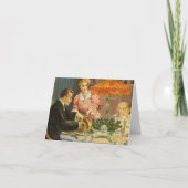 ヴィンテージクリスマスサンクス サンキューカード (正面)