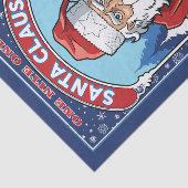 ヴィンテージクリスマスサンタがメリークリスマスを言う 薄葉紙 (詳細)