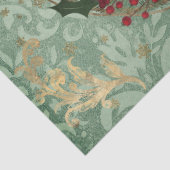 ヴィンテージクリスマスサンタとリースデカップージ 薄葉紙 (詳細)