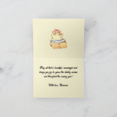 ヴィンテージクリスマスサンタギフト男の赤ちゃん与えレター シーズンカード (内部)