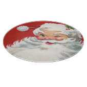 ヴィンテージクリスマスサンタクロースすてきとウィンキング カッティングボード (角)