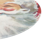 ヴィンテージクリスマスサンタクロースすてきとウィンキング カッティングボード (角)