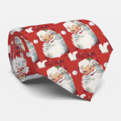 ヴィンテージクリスマスサンタクロースすてきとウィンキング ネクタイ (ロール)