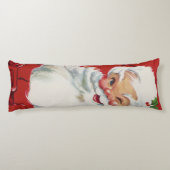 ヴィンテージクリスマスサンタクロースすてきとウィンキング ボディピロー (裏面)